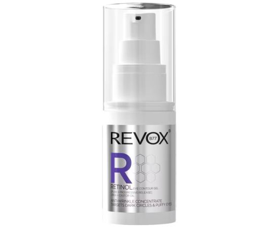 Revox B77, Retinol, Anti-Wrinkle, Eye Gel, 30 ml Sejas kopšana