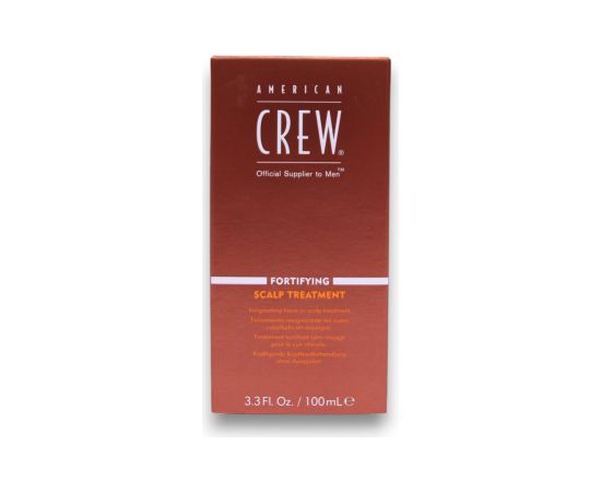 American Crew, Fortifying, Vegetable proteins, Leave In Scalp Treatment Serum, For Volume, 100 ml Matu kopšana