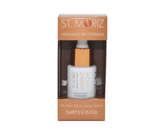 St. Moriz, Advanced Miracle Glow Face Tan Serum, Gradual tanning, Local Treatment Lotion, Suitable for all skin types, For Face, 15 ml Ķermeņa kosmētika