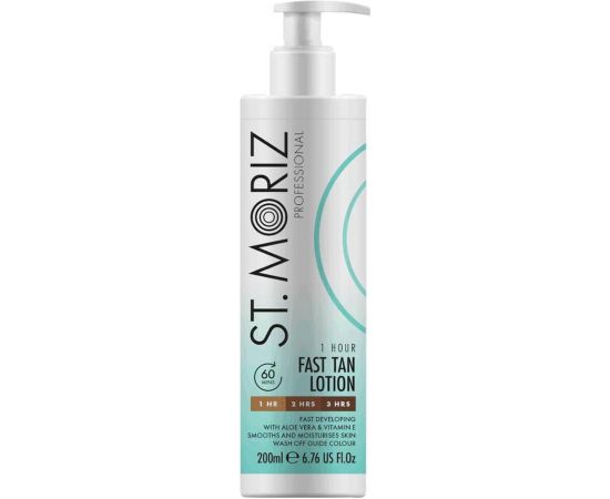 St. Moriz, Fast Tan Lotion, Self -Tanning Lotion, For Face, 200 ml Ķermeņa kosmētika