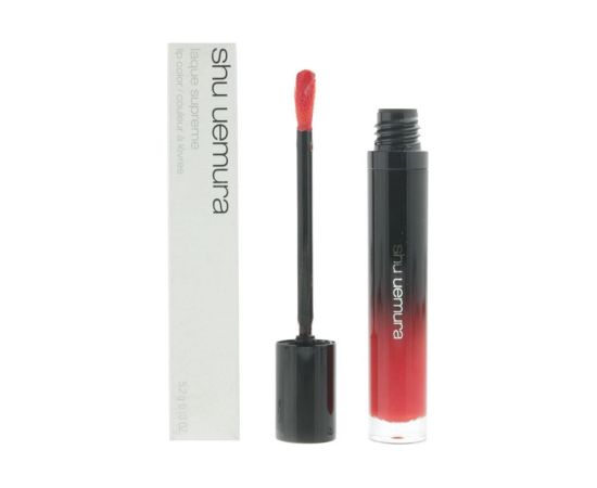 Shu Uemura, Laque Supreme, Lacquer-like, Lip Gloss, OR01, Ruby Orange, 5.2 g Lūpu krāsas, spīdumi, balzāmi