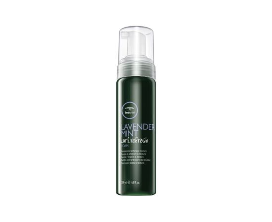 Tea Tree by Paul Mitchell, Lavender Mint, Paraben-Free, Hair Styling Foam, Curl Refresh, 200 ml Matu kopšana