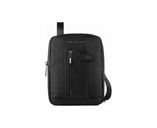 Piquadro, Brief 2, Nylon And Leather, Textile Crossbody Bag, Black, CA1816BR2/N, For Men Сумки, обложки для ноутбуков