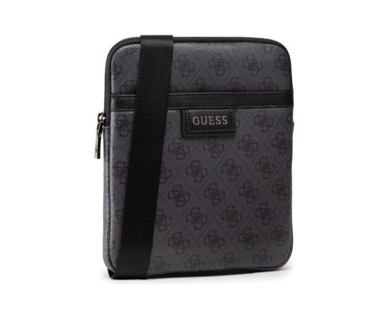 Guess, Vezzola, Textile Crossbody Bag, Black, 19 x 24 x 2cm, For Women Somas portatīvajiem datoriem