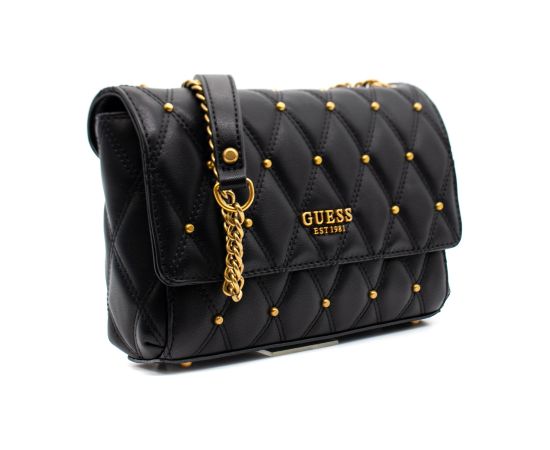 Guess, Triana, Textile Crossbody Bag, Black, HWQS8553210BLA, 26 x 16 x 9 cm, For Women Somas portatīvajiem datoriem