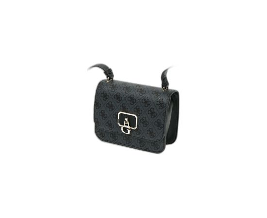 Guess, Coal, Textile Crossbody Bag, Black, 79780, 18.5 x 14.5 x 7 cm, For Women Somas portatīvajiem datoriem