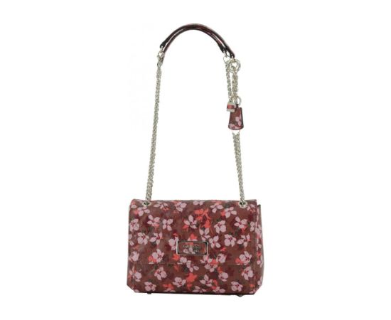 Guess, Lola, Synthetic Leather, Textile Crossbody Bag, Floral, SF787421, For Women Somas portatīvajiem datoriem