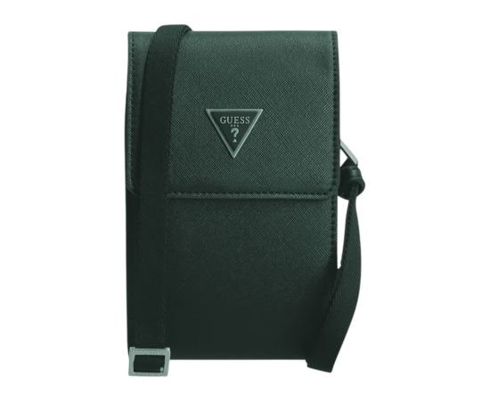 Guess, Certosa, Polyurethane, Textile Crossbody Bag, Grey, HMCERTP2285, 22 x 23.5 x 5 cm, For Men Somas portatīvajiem datoriem