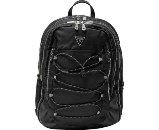 Guess, Certosa, Nylon, Textile Crossbody Bag, Black, HMECRNP2209, 33 x 46 x 15 cm, For Men Somas portatīvajiem datoriem