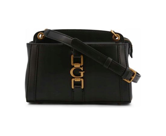 Guess, Brianna, Synthetic Leather, Textile Crossbody Bag, Black, HWVB8489140BLA, For Women Somas portatīvajiem datoriem