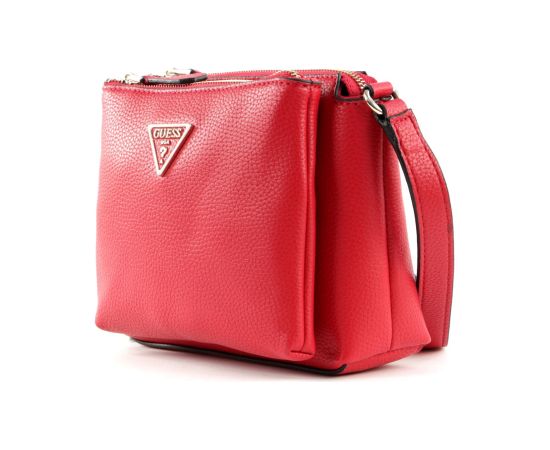 Guess, Becca, Textile Crossbody Bag, Red, For Women Somas portatīvajiem datoriem