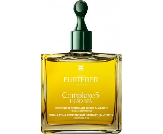 Rene Furterer, Head Spa Complexe 5, Essential Oils, Hair Pre-Shampoo, Strengthening, 50 ml Matu kopšana
