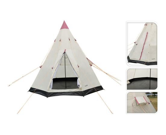 NAMIOT TIPI 250X250X240CM BEŻOWY REDCLIFFS Палатки