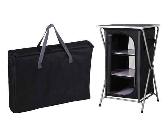 SZAFA TURYSTYCZNA SKŁADANA Z 3 PÓŁKAMI 60x53x97CM REDCLIFFS Кемпинг стулья