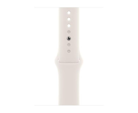 Apple Sport Band, 46 mm, S/M, starlight - Watch band Smart pūlksteņu aksesuāri