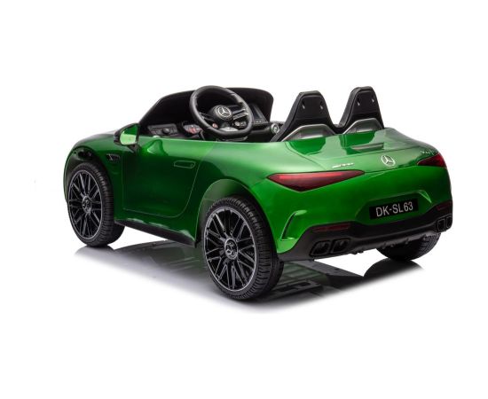 Lean Cars Electric Ride On Car Mercedes AMG SL63 Green Painted Новости - Детские товары