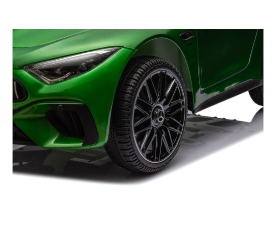 Lean Cars Electric Ride On Car Mercedes AMG SL63 Green Painted Новости - Детские товары