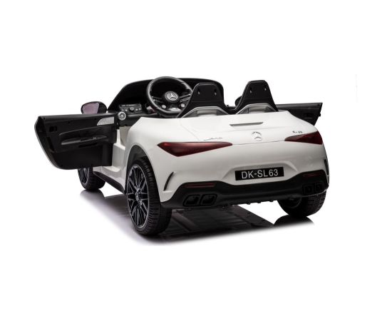 Lean Cars Mercedes AMG SL63 Battery Car White Новости - Детские товары