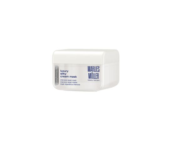 Marlies Moller Luxury Care Silky Creaam Mask - Posilující maska pro hebkost a lesk vlasů 125ml Matu kopšana