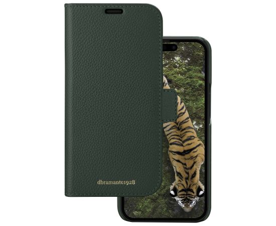 Apple iPhone 15 Pro New York 2-in-1 Wallet Case by Dbramante1928 Evergreen Чехлы - оригинальные