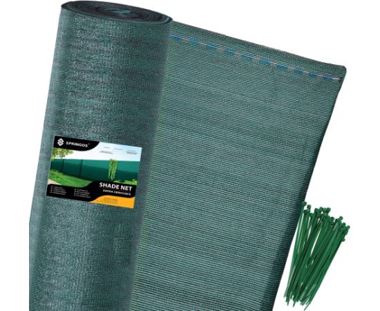 Ēnošanas tīkls Springos SN0036 185g/m2 1,7x10m zaļš Siltumnīcas