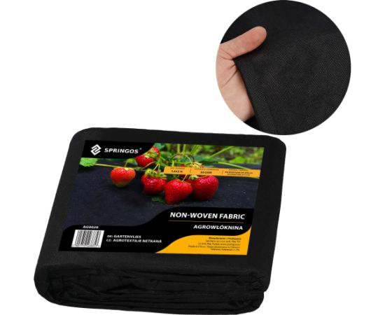 Агротекстиль против сорняков Springos AG0020 50г/м2 1,6х5 м Теплицы