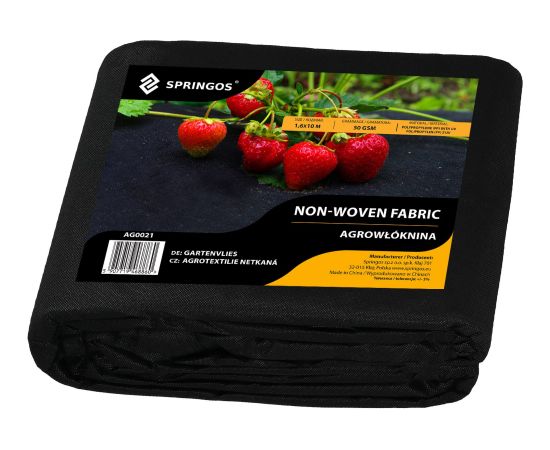 Агротекстиль против сорняков Springos AG0021 50г/м2 1,6х10 м Теплицы