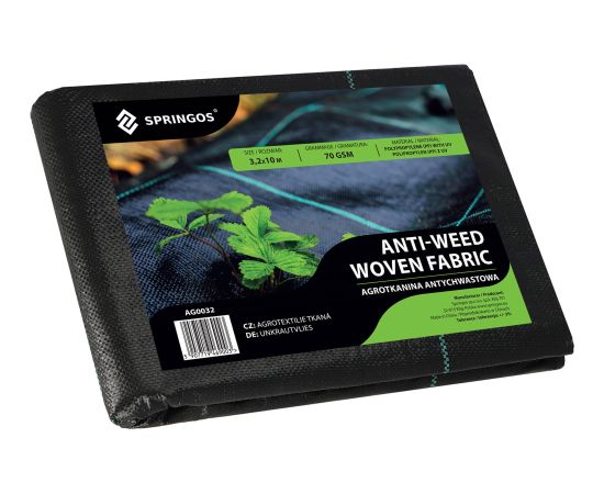 Агротекстиль против сорняков Springos AG0032 70г/м2 3,2х10 м Теплицы