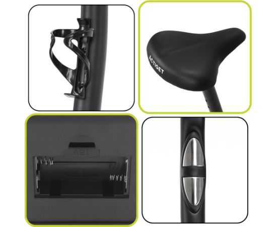 Springos Stacionārais velotrenažieris Actibike Pro ACT0175 Jaunumi - Sports