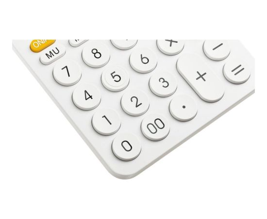 Kalkulator Eleven ELEVEN Kalkulator biurowy w kolorze białym, okrągłe białe przyciski, RK2311WH Jaunumi - Birojam