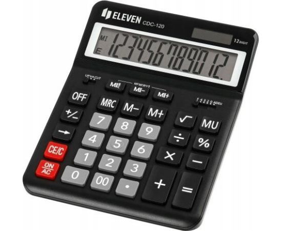Kalkulator Eleven Eleven Kalkulator CDC120BKE Jaunumi - Birojam