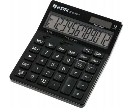 Kalkulator Eleven Eleven Kalkulator SDC333XBKE Jaunumi - Birojam