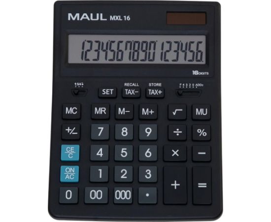 Kalkulator Maul Kalkulator Maul MXL 16 czarny - Jaunumi - Birojam