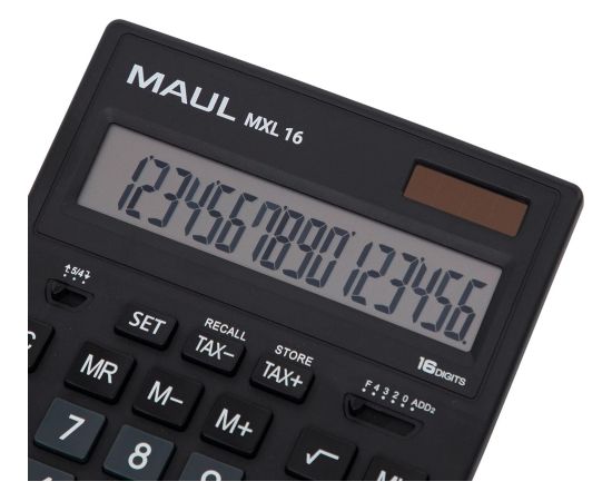 Kalkulator Maul Kalkulator Maul MXL 16 czarny - Jaunumi - Birojam