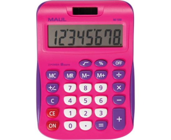 Kalkulator Maul Kalkulator Maul MJ 550 rózowy, RÓŻOWY Jaunumi - Birojam