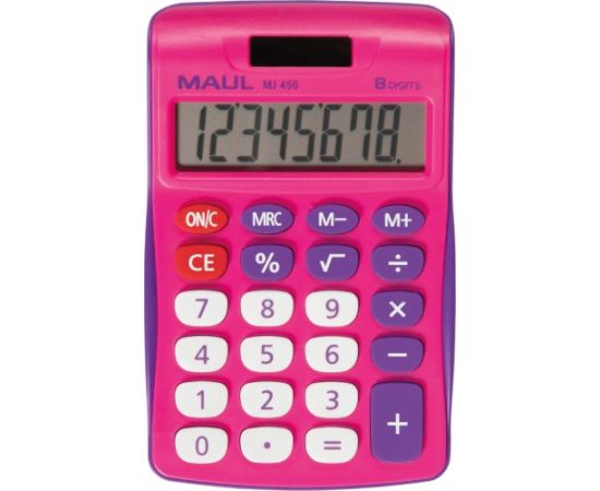 Kalkulator Maul Kalkulator MJ 450 rózowy, RÓŻOWY Новости - Для офиса