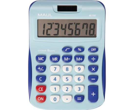 Kalkulator Maul Kalkulator MJ 550 jasnoniebieski, JASNONIEBIESKI Jaunumi - Birojam