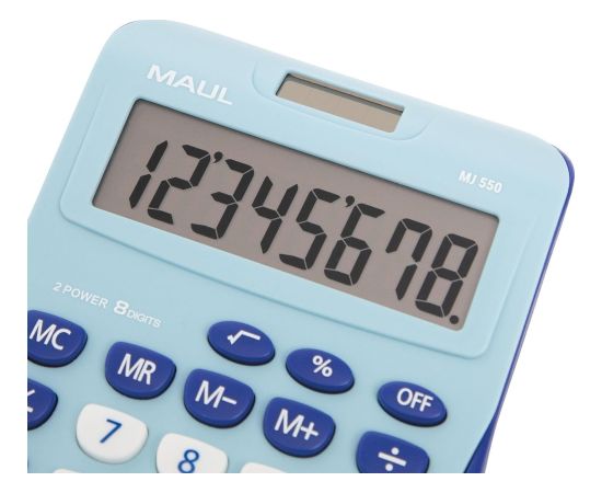 Kalkulator Maul Kalkulator MJ 550 jasnoniebieski, JASNONIEBIESKI Jaunumi - Birojam