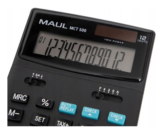 Kalkulator Maul Kalkulator Maul MCT 500 czarny Jaunumi - Birojam