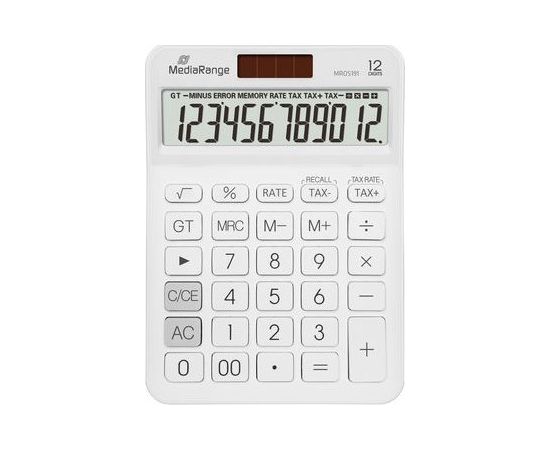 Kalkulator MediaRange Kalkulator kieszonkowy z funkcją sterowania 12-st. LC-Display Słoneczny/Bat. Новости - Для офиса