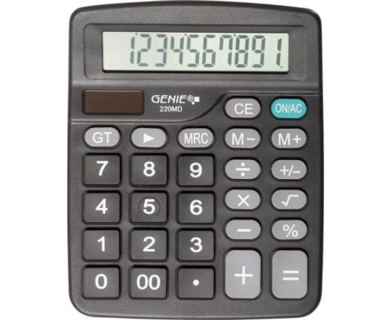 Kalkulator Genie GENIE Tischrechner Basic 220 MD 10-stellig Jaunumi - Birojam