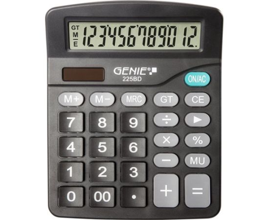 Kalkulator Genie Kalkulator Basic 225 BD 12-cyfrowy Jaunumi - Birojam