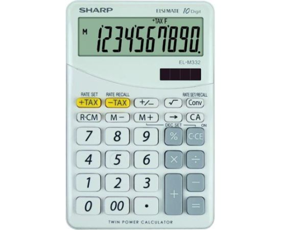 Kalkulator Sharp ELM332BWH Jaunumi - Birojam