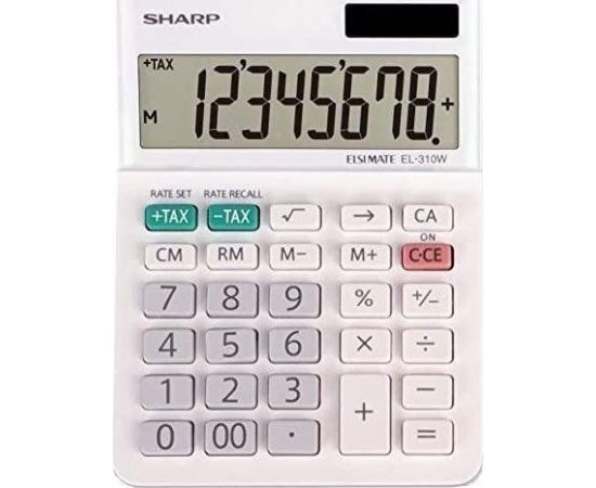 Kalkulator Sharp Kalkulator biurowy Sharp 8,5x12cm Jaunumi - Birojam