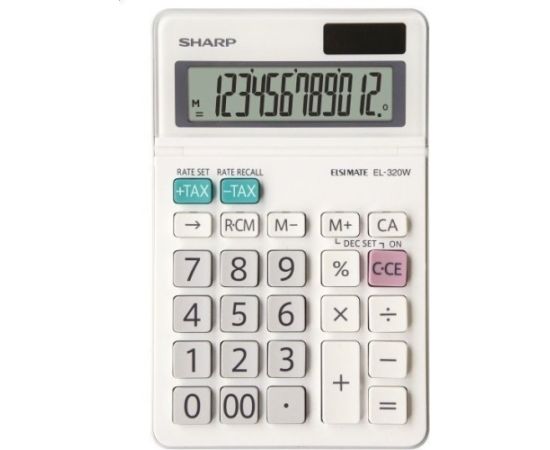 Kalkulator Sharp Kalkulator biurowy Sharp 9x15cm Jaunumi - Birojam