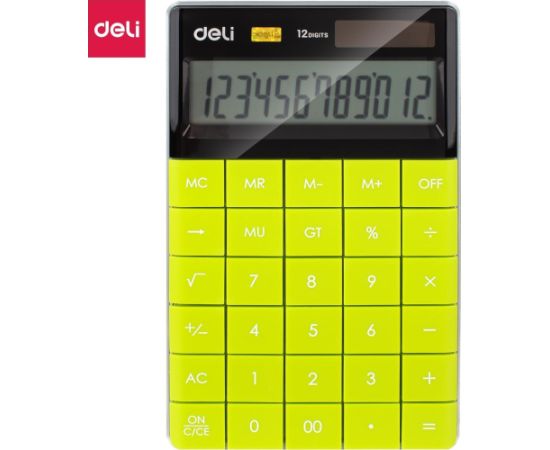 Kalkulator Deli KALKULATOR DELI 1589 ZIELONY Jaunumi - Birojam