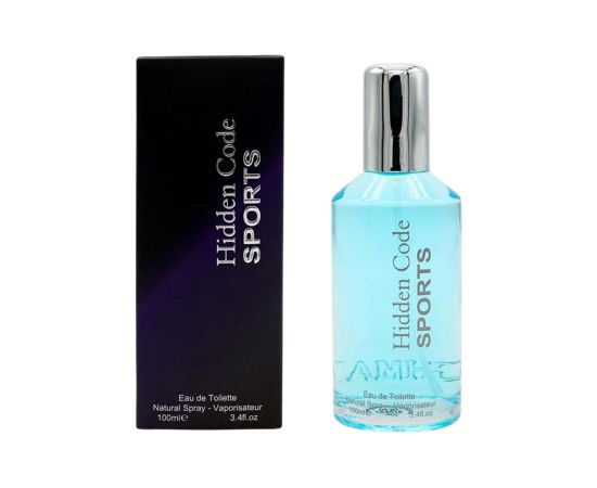 Fine Perfumery, Hidden Code Sports, Eau De Toilette, For Men, 100 ml Smaržas - NESAKĀRTOTS