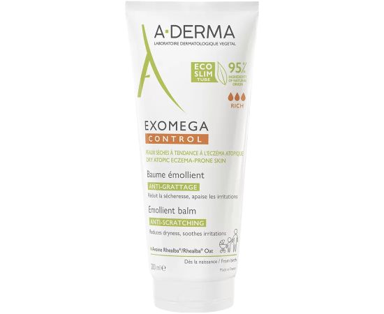A-Derma, Exomega Control, Emollient, Balm, For Face, 40 ml Уход за лицом