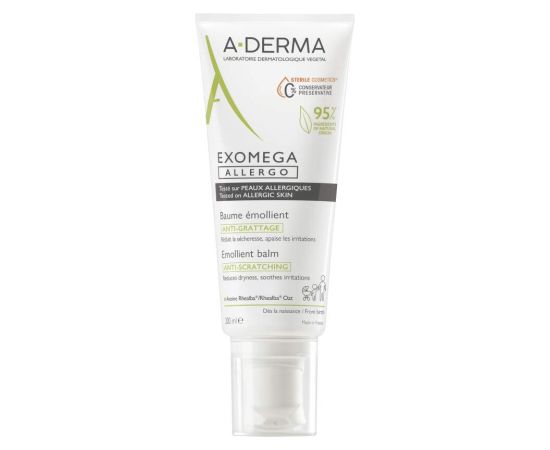 A-Derma, Exomega Allegro, Emollient, Balm, For Face, 200 ml Sejas kopšana