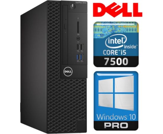 DELL 3050 SFF i5-7500 8GB 512SSD M.2 NVME GT1030 2GB WIN10Pro Kомпьютеры после ремонта